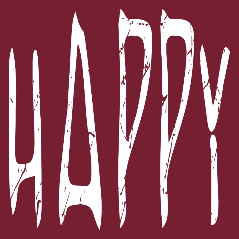 Joy Rough Typographic Pattern