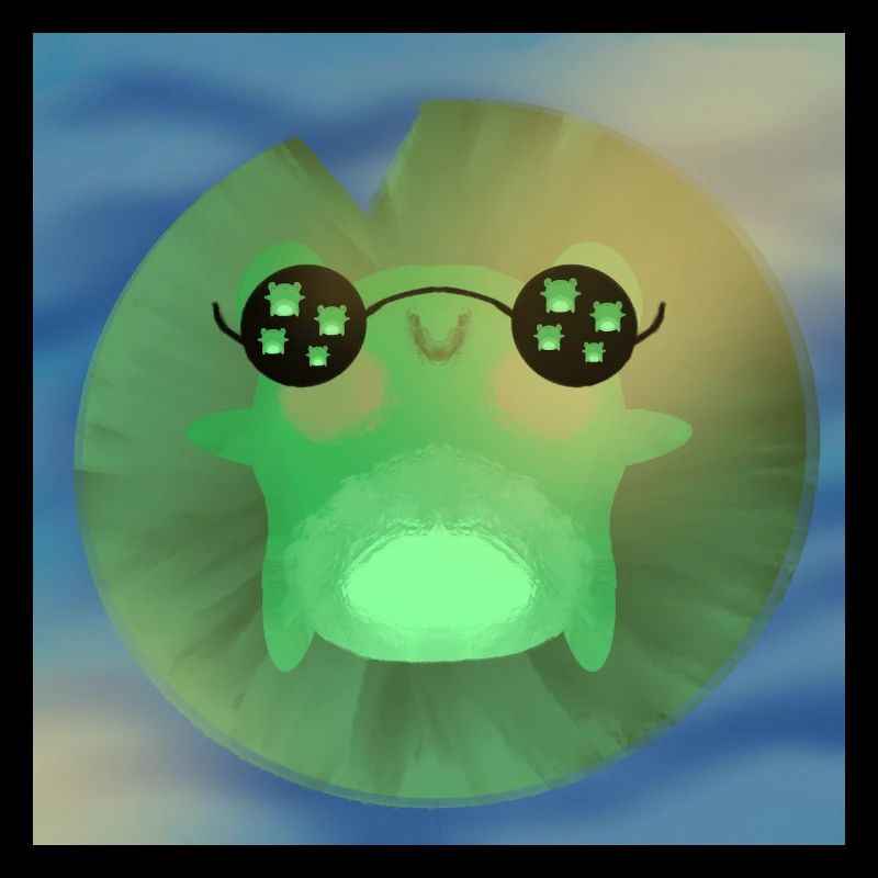 Sunning Frog