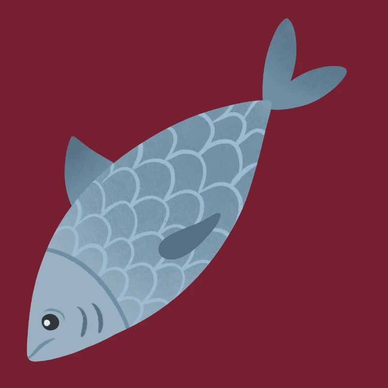 Blauer Fisch