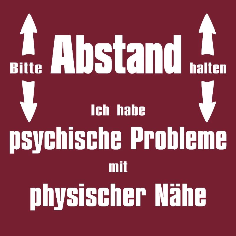 Bitte Abstand halten