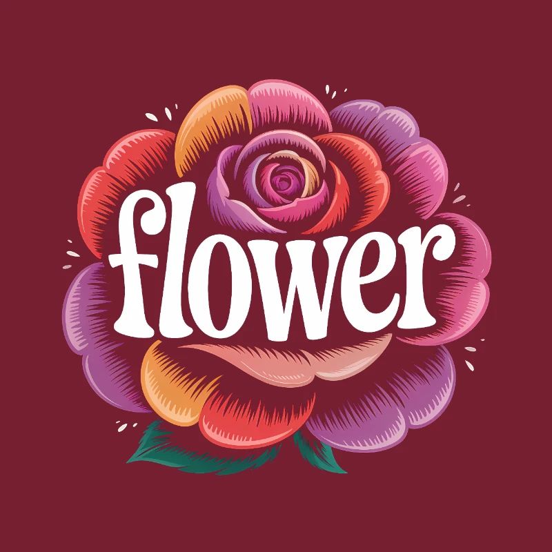 Blumen Logo - Cooles Gartendesign