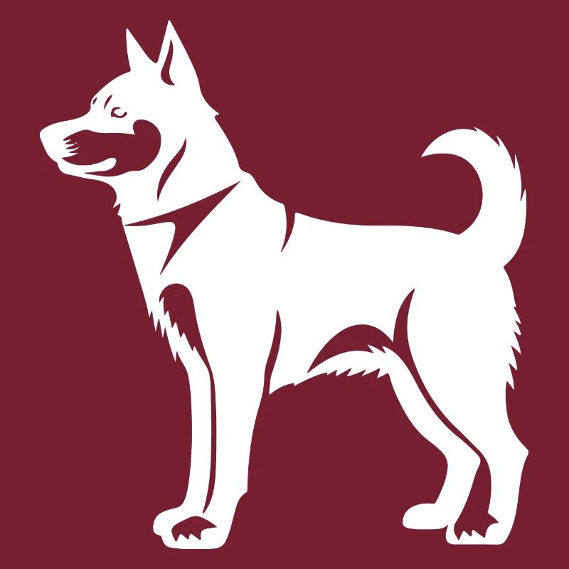 Husky Hund Silhouette