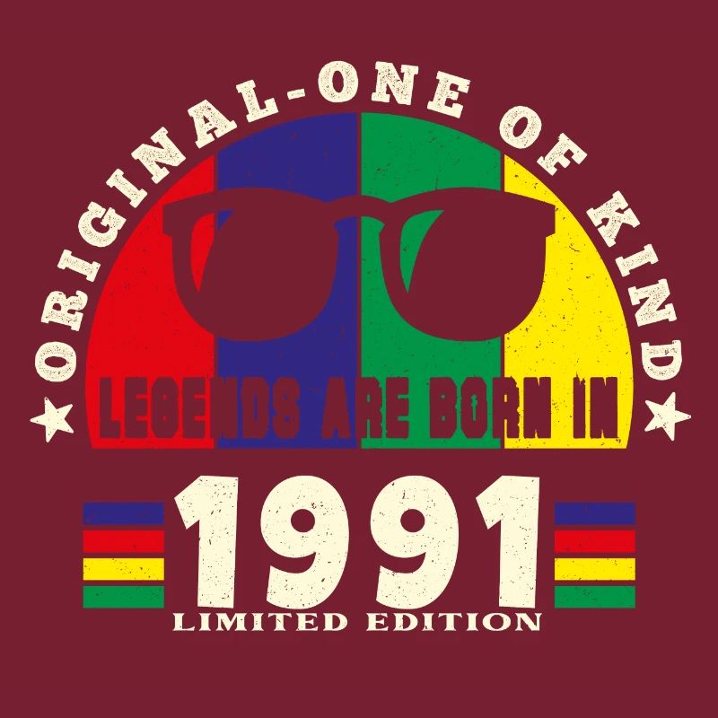 Original - Einzigartiges Geburtstagsgeschenk von 1991.