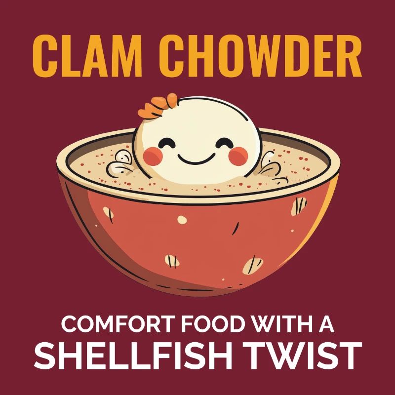 Clam Chowder Shellfish Hilarious Seafood Soup
