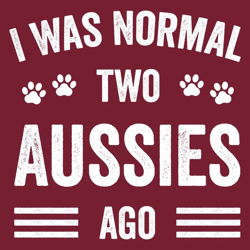 J’étais normal il y a deux Australiens Typographie Aussie