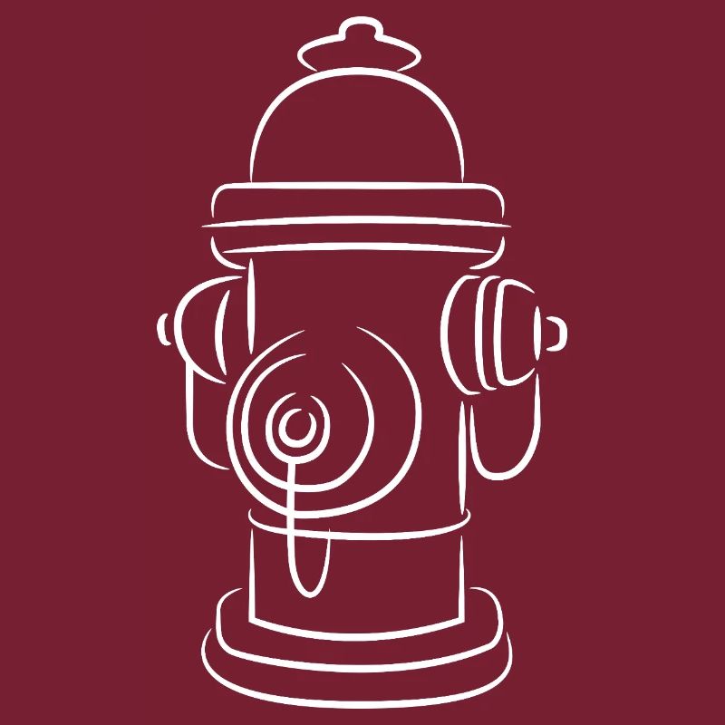 Hydrant Zeichnung