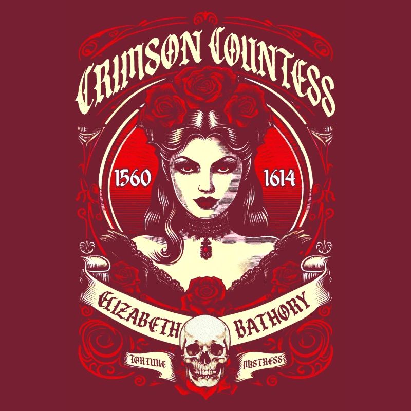 Crimson Countess Gothic Retro Vintage Bathory