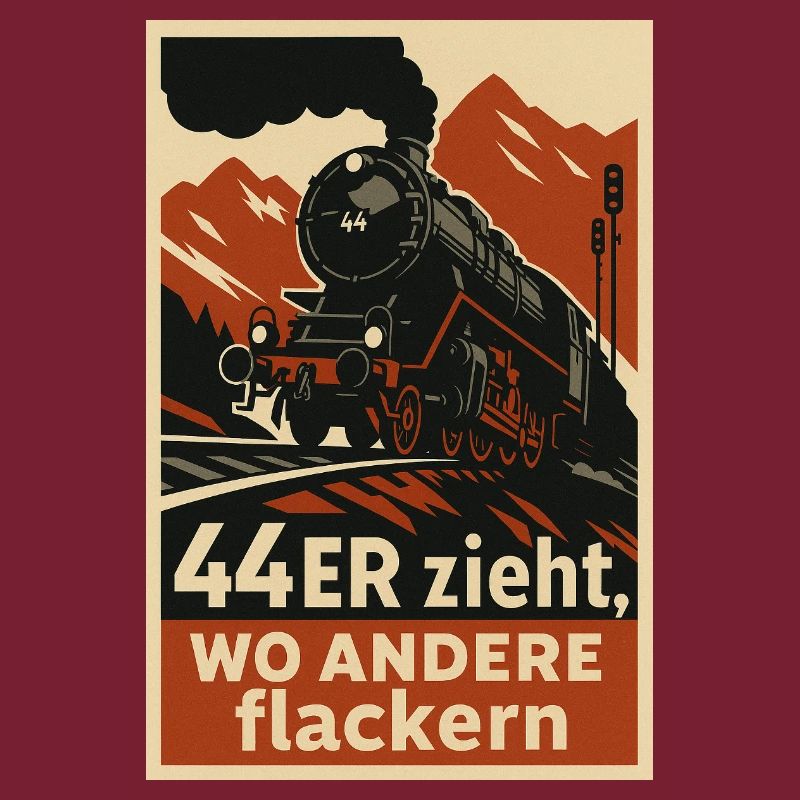 Railway 44 pulls where others flicker freight train