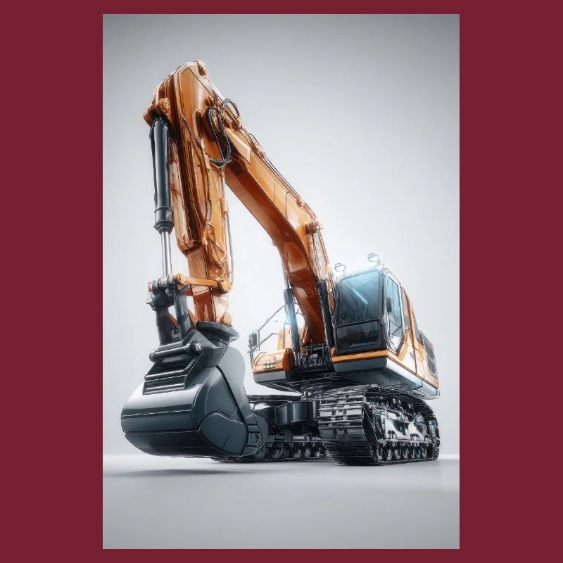 Powerful Excavator Machine