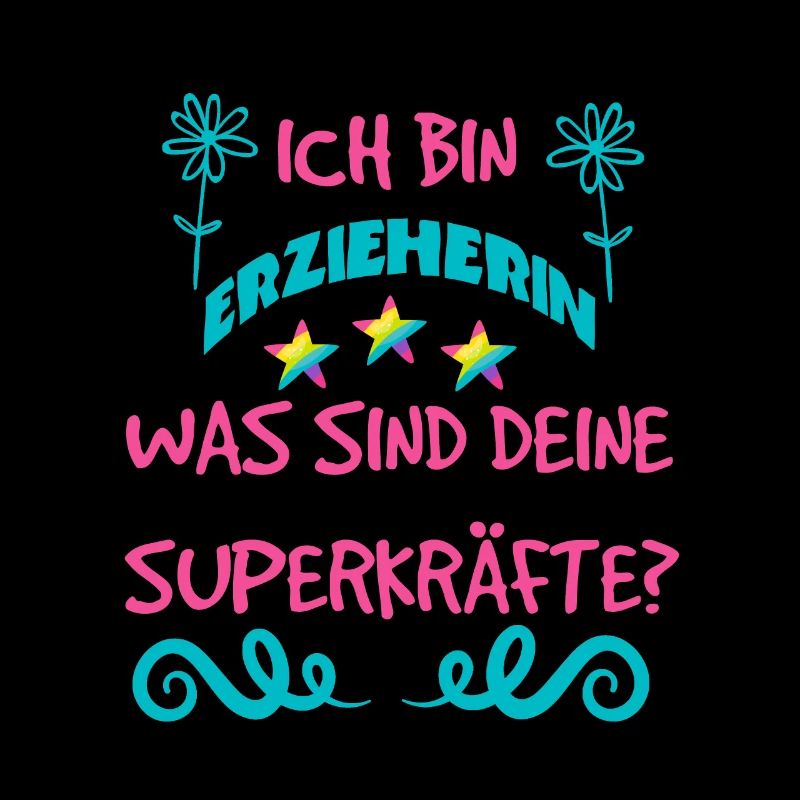 Erzieherin mit Superkräften