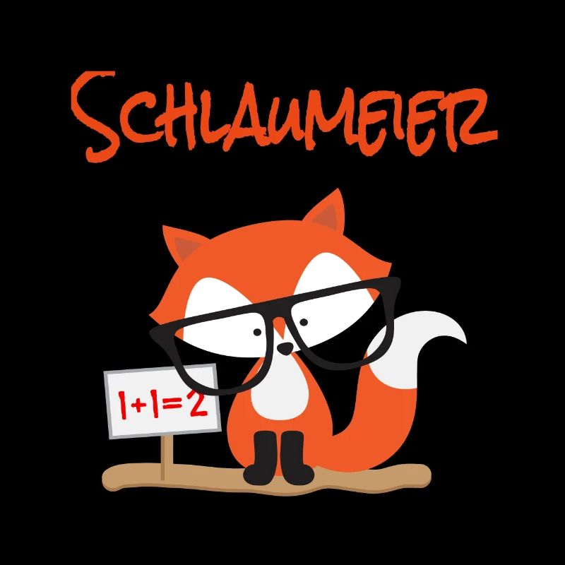 Kindermotiv: Schlaumeier Fuchs