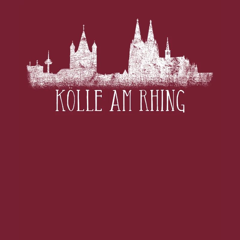 Cologne Skyline Kölle am Rhing Kölner Dom am Rhein