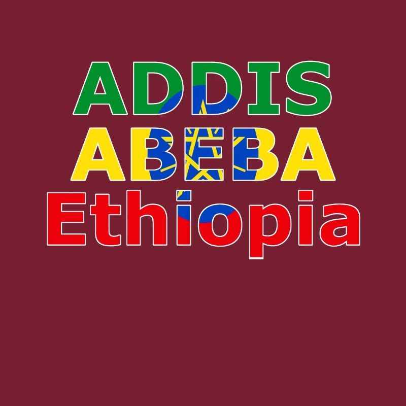 Addis Ababa Ethopia Farbdesign