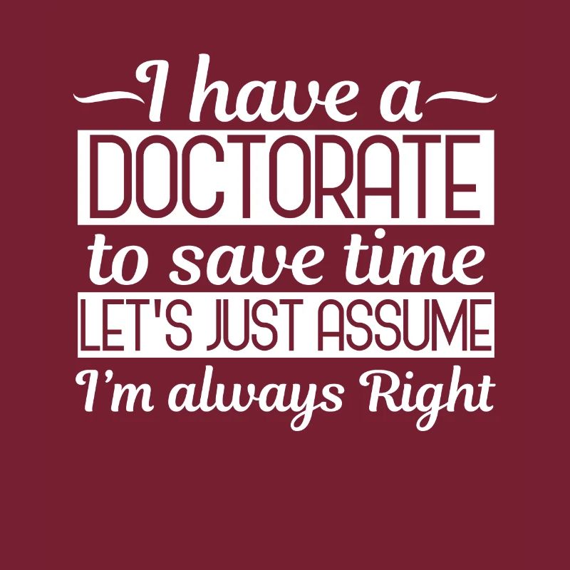 PhD student doctorate