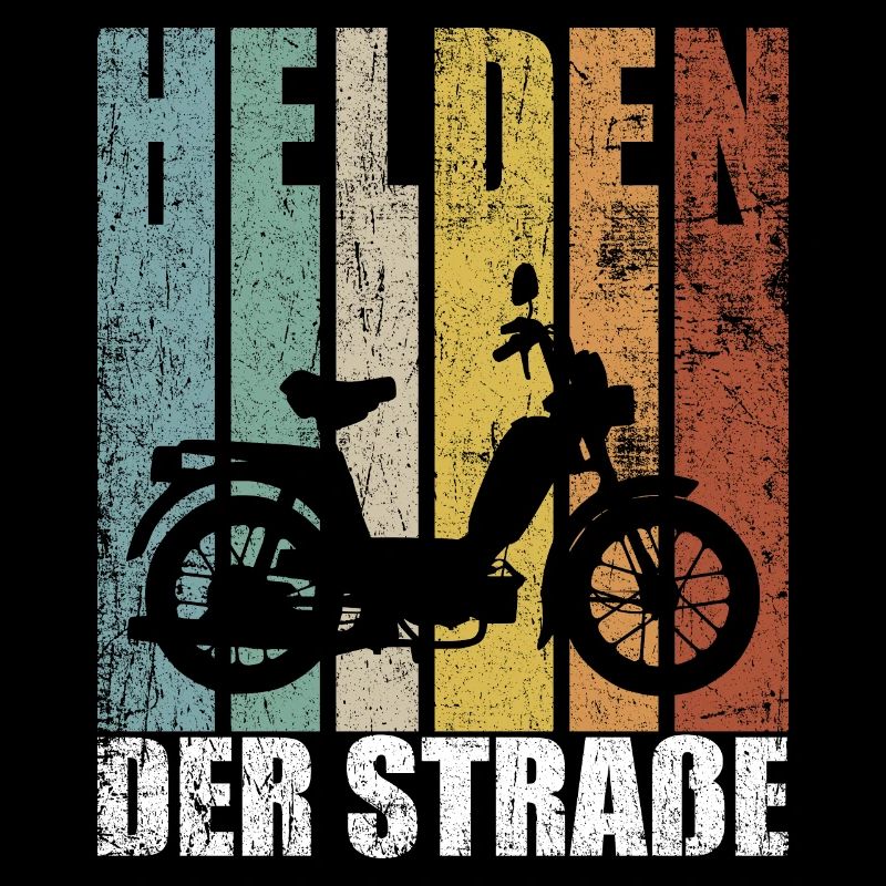 Helden der Straße Mofa 25 Kmh Mofafahrer Moped