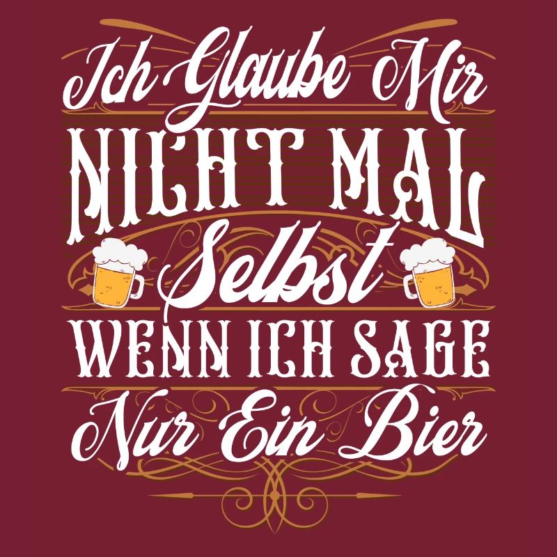 Lustiger Bier Spruch