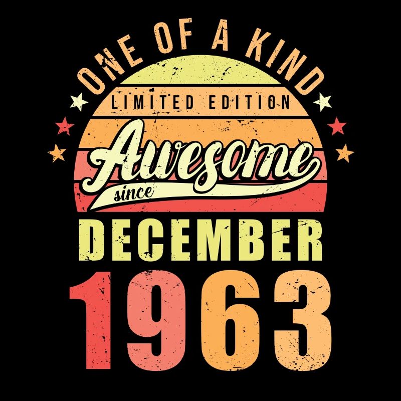 Anniversaire Décembre 1963