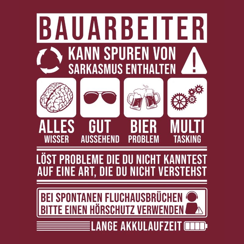 Bauarbeiter Baustelle