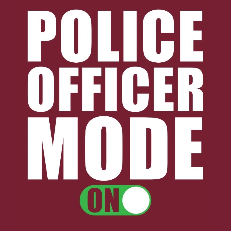 Polizist Modus Ein Polizei Polizeibeamter