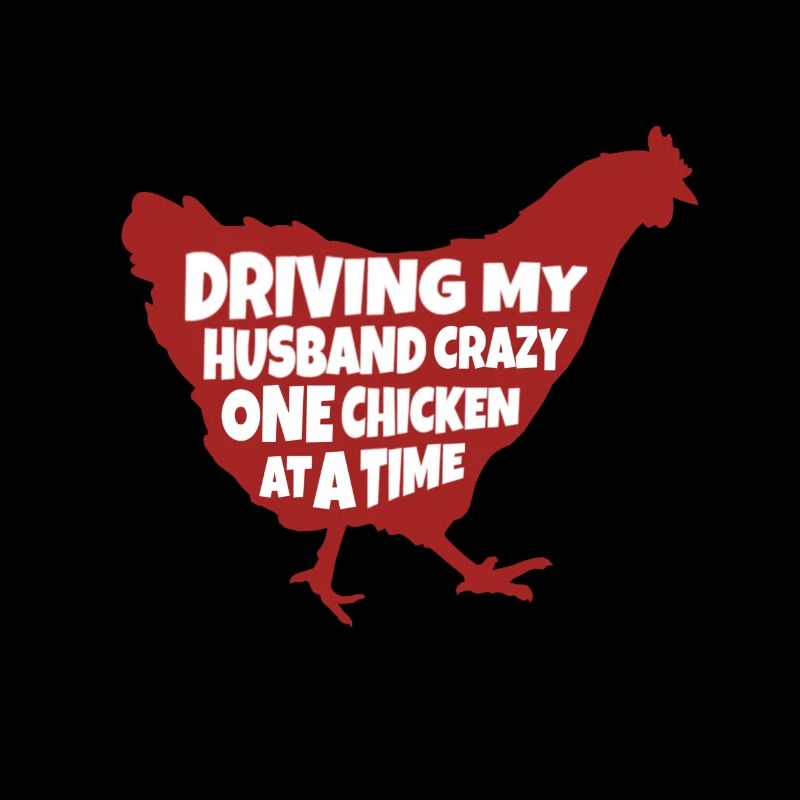 Driving My Husband Crazy One Chicken-backyard