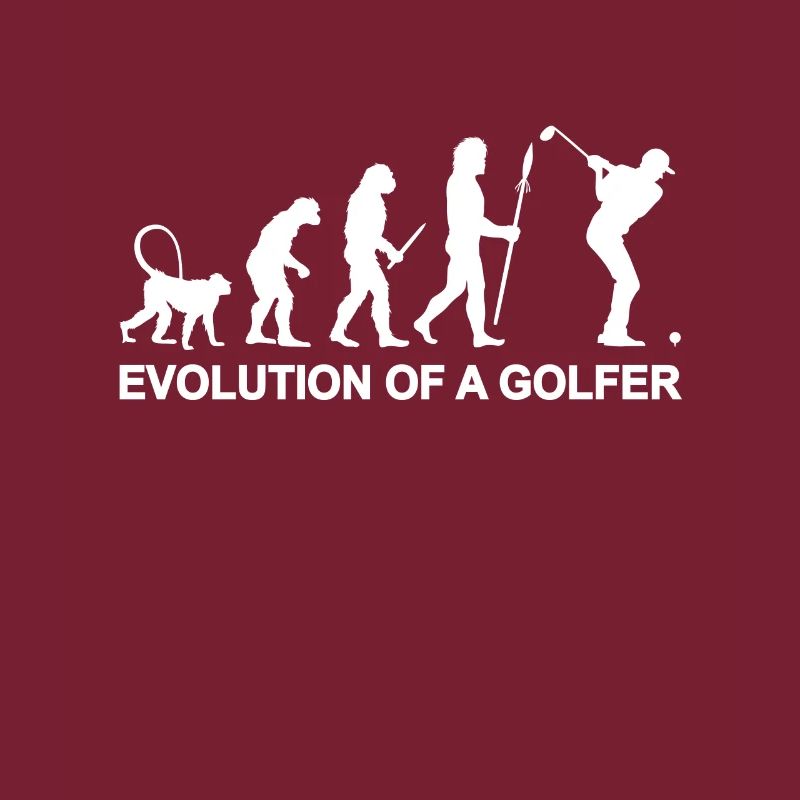 Evolution eines Golfers