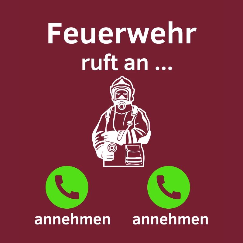Feuerwehr ruft an - annehmen oder annehmen?