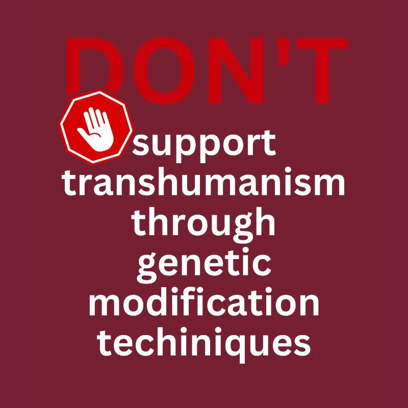 Transhumanism, genetic engineering