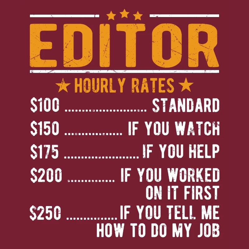 Editor Hourly Wage