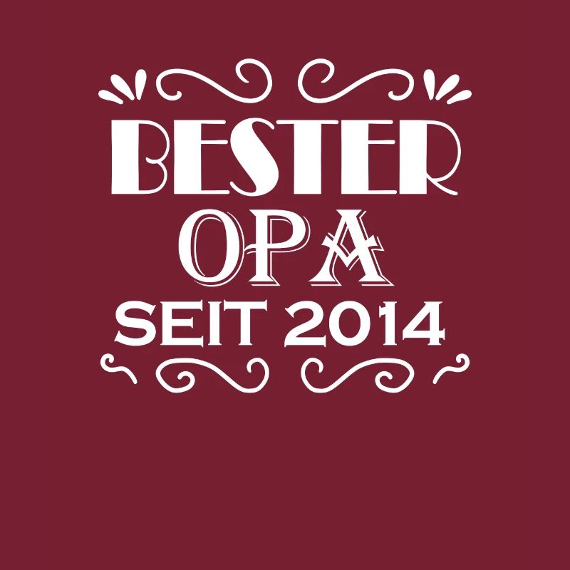 Bester Opa seit 2014 - Opa Geschenkidee