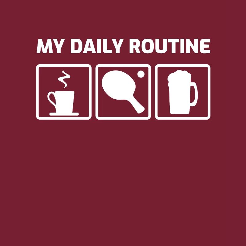 Routine de tennis de table