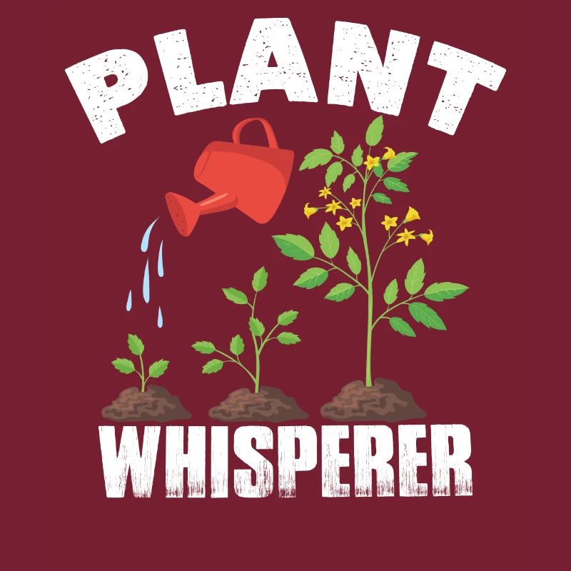 Pflanzen flüstern Garten Gartengärtner Gartenarbeit
