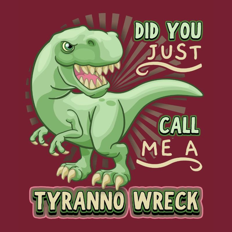Funny saying T-Rex dinosaur, dinosaur, comic