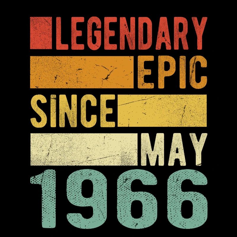Birthday May 1966 Legendary epic