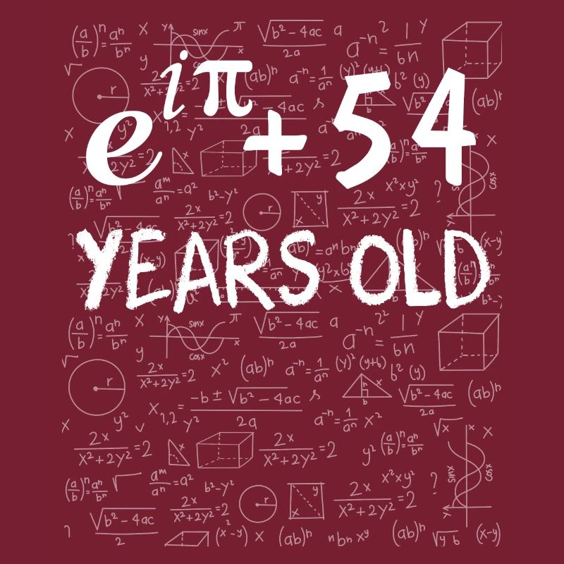 53. Geburtstag 53 Jahre Euler