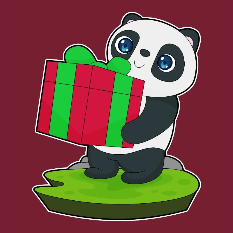 Panda Christmas Package