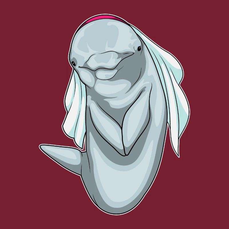 Delfin Braut Schleier Hochzeit