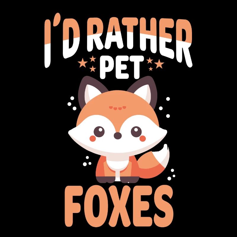 Kawaii Fox Design For Animal Enthusiasts And