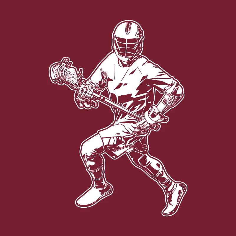 Lacrosse Spieler