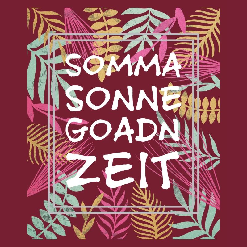 Somma Sonne Goadn Zeit, Sommer Sonne Garten Zeit