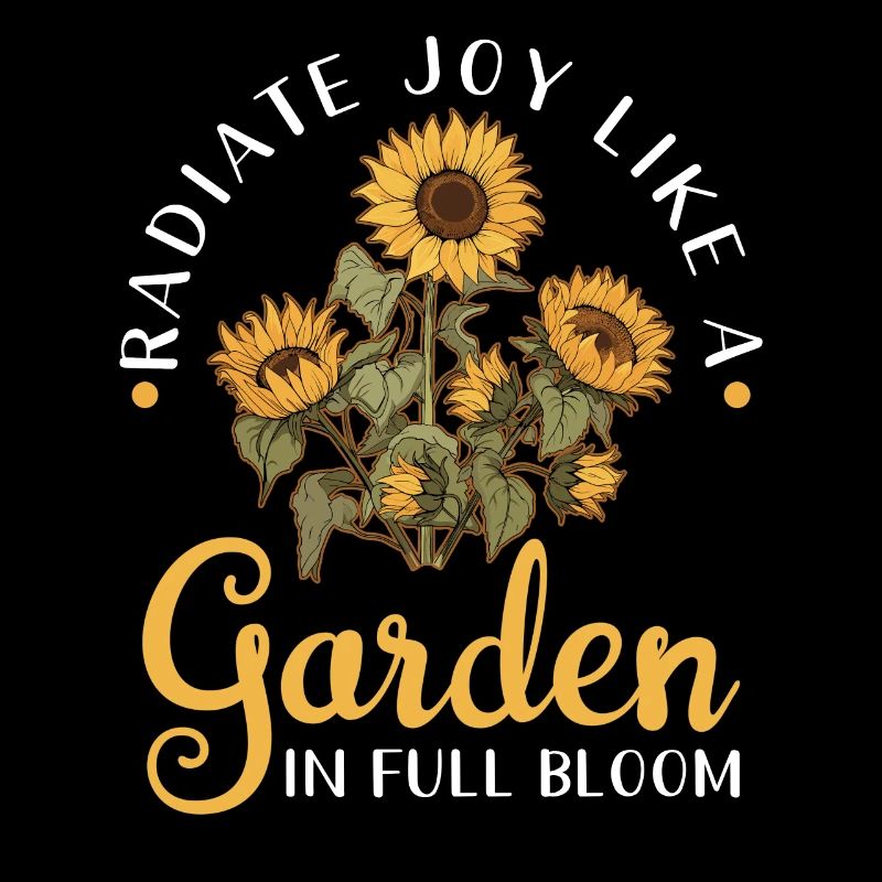 Strahle Freude Wie Ein Blühender Garten