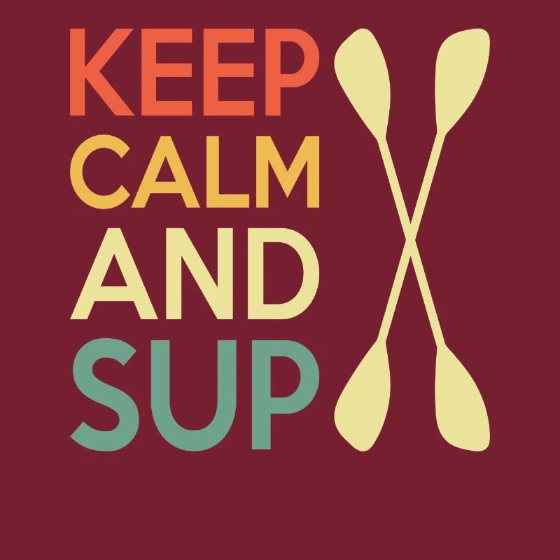 Casual Paddleboard Quote Design
