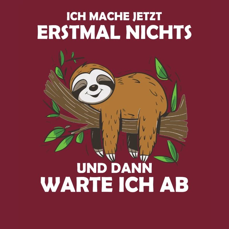 Funny sloth, no desire