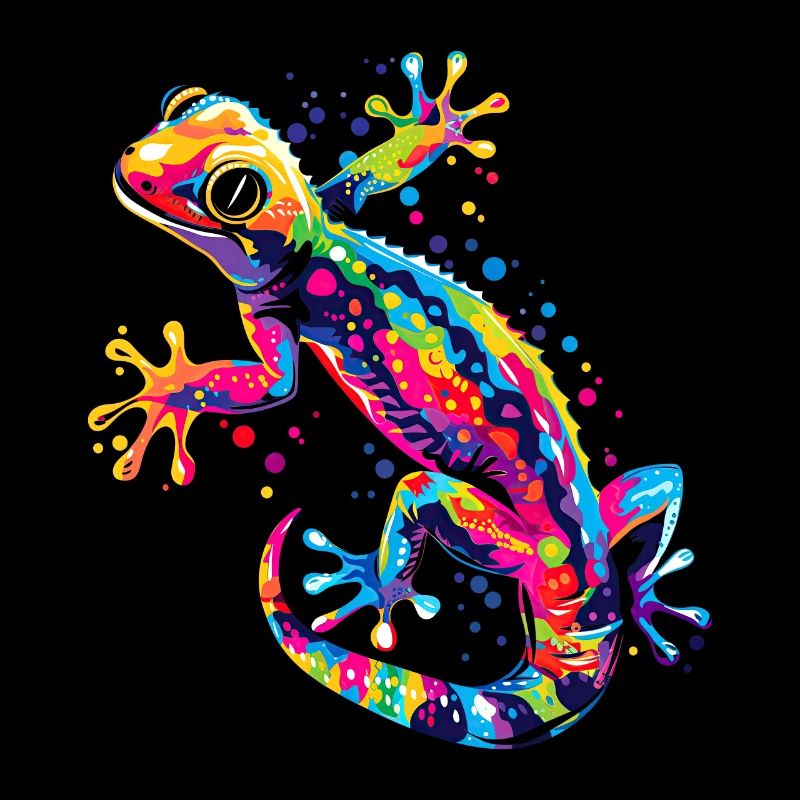 Gecko Eidechse Reptil Geckos Echse Leguan Gekko