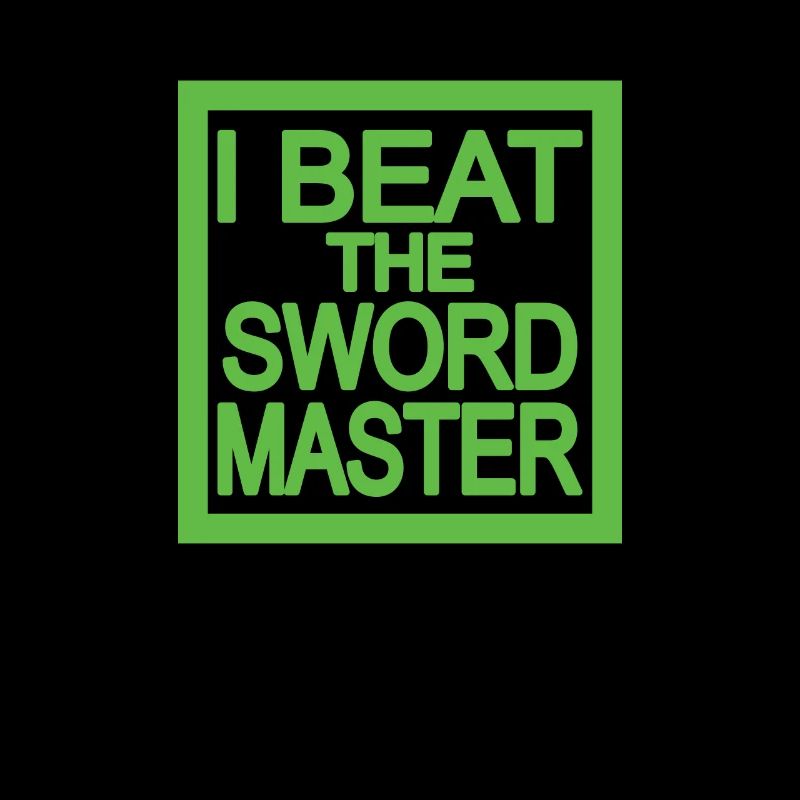 J’ai battu le maître de l’épée