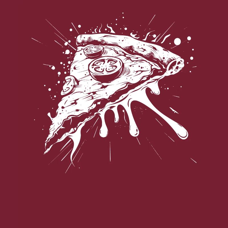 Pizza Piece Drawing