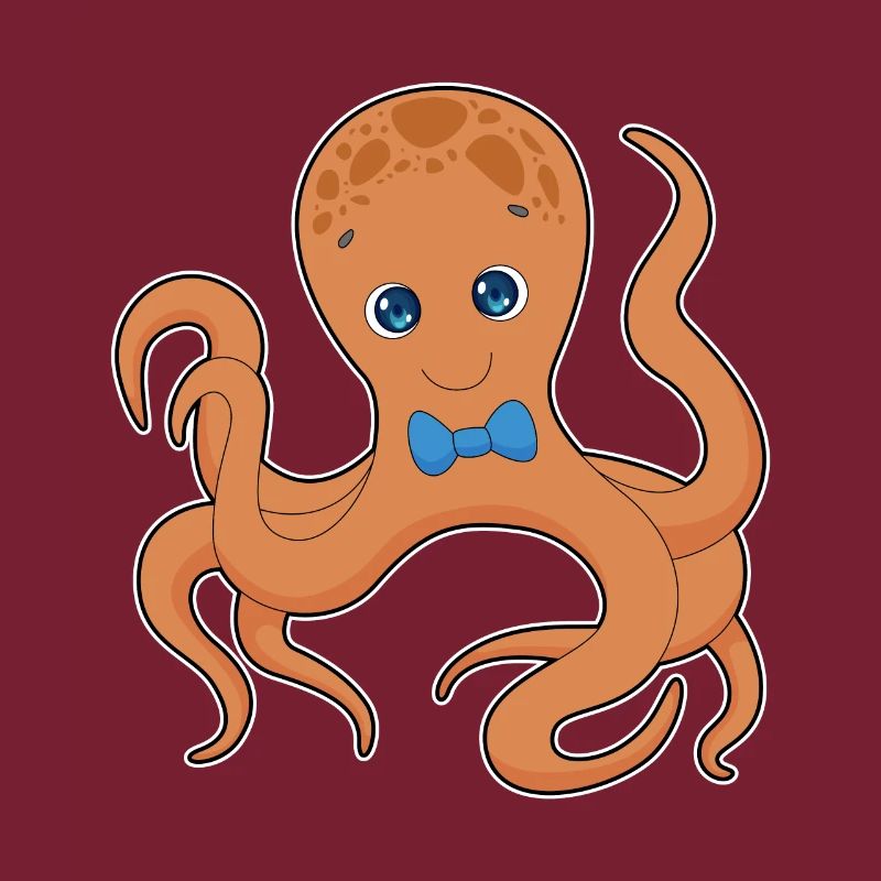 Octopus Bow Tie