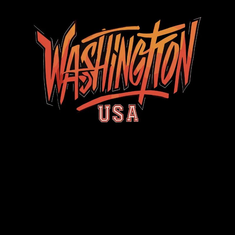 Washington États-Unis Souvenir de voyageur