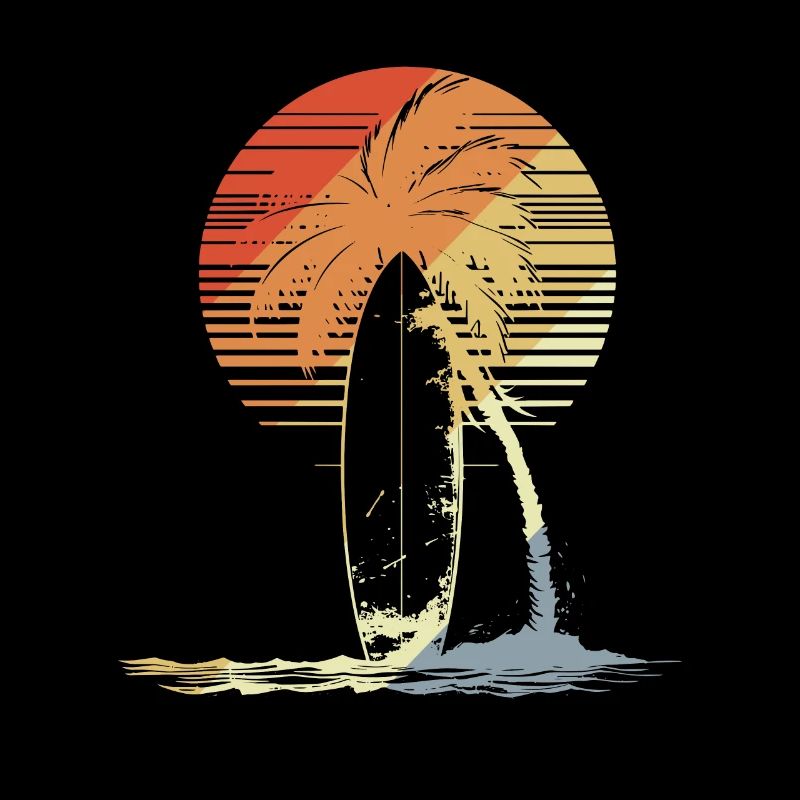 Planche de surf Vintage