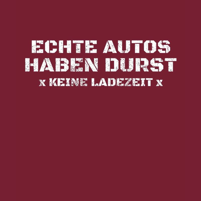 ECHTE AUTOS HABEN DURST keine Ladezeit