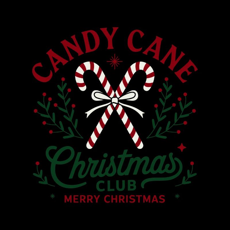 Candy Cane Partner Look for Christmas